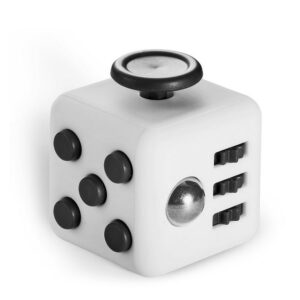 CUBO ANTIESTRÉS 2,2X2,2X2,2 CM BLANCO-NEGRO