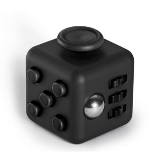 CUBO ANTIESTRÉS 2,2X2,2X2,2 CM NEGRO-NEGRO