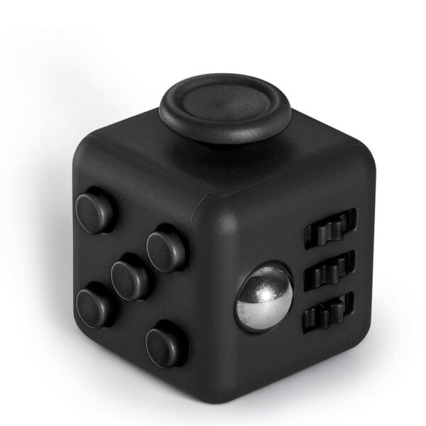 CUBO ANTIESTRÉS 2,2X2,2X2,2 CM NEGRO-NEGRO