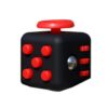 CUBO ANTIESTRÉS 2,2X2,2X2,2 CM NEGRO-ROJO