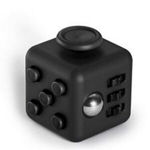 CUBO ANTIESTRÉS 3,3X3,3X3,3 CM NEGRO-NEGRO